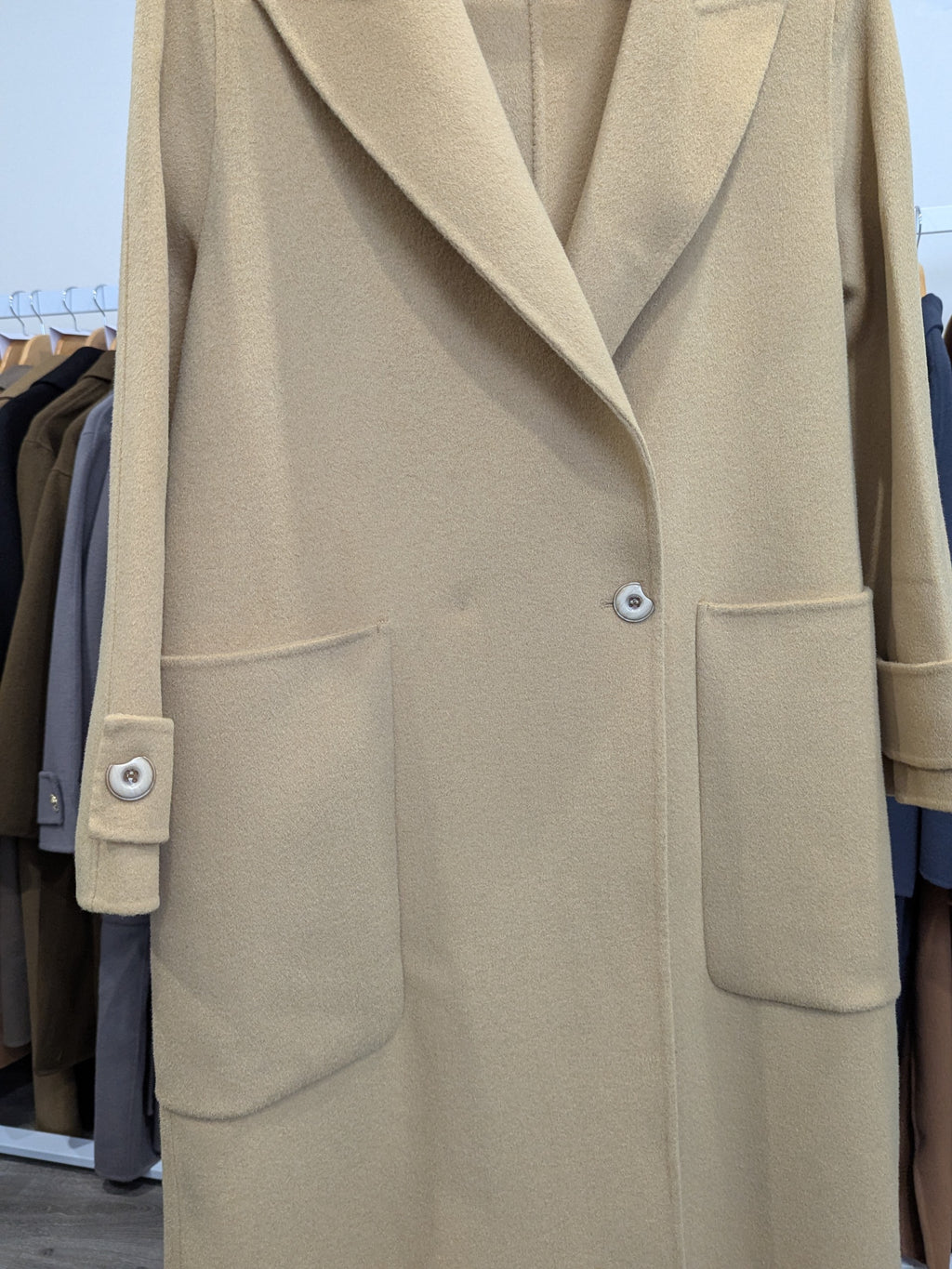023 100% Wool Coat