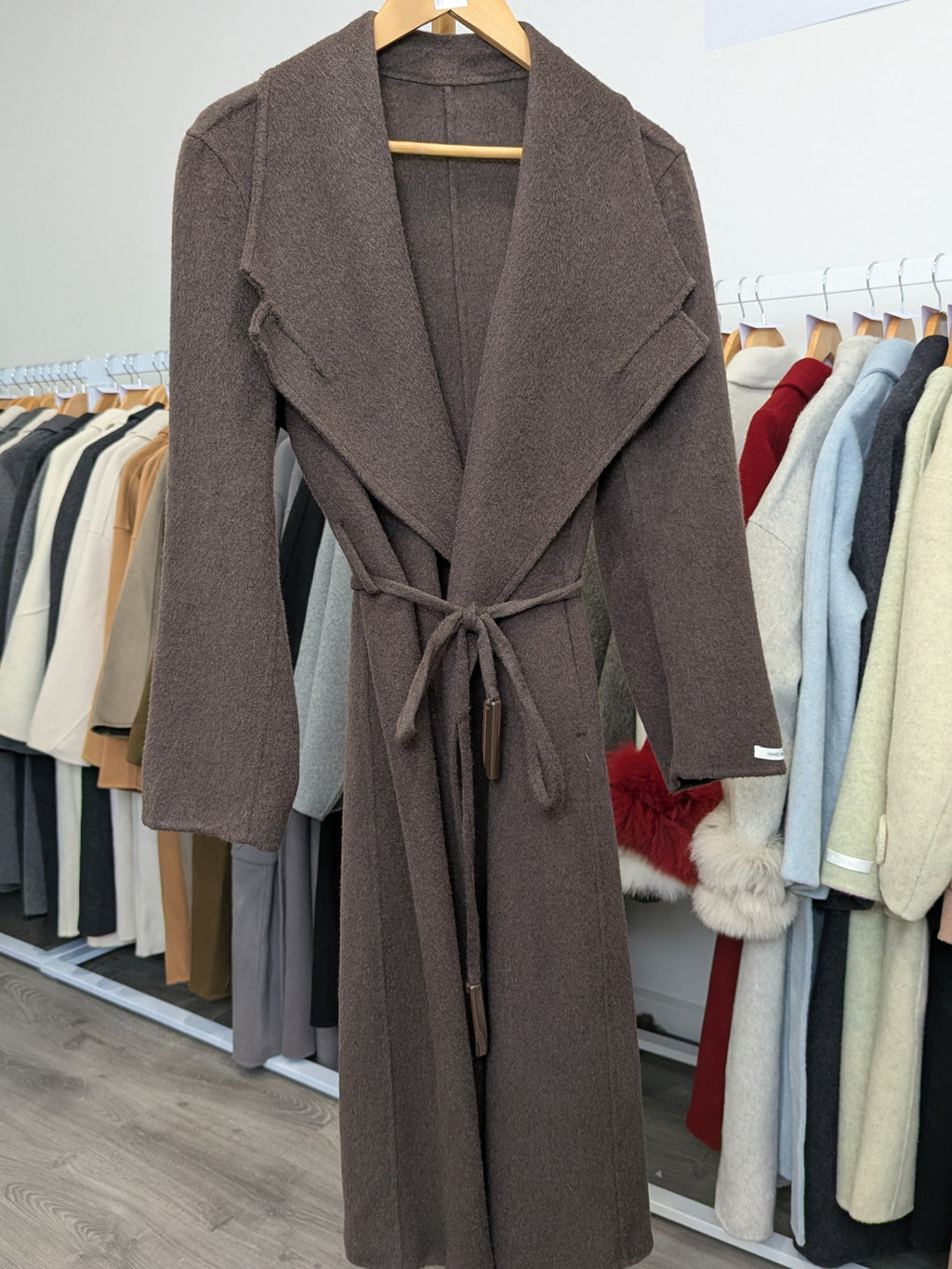 110 100% Wool Coat Brown