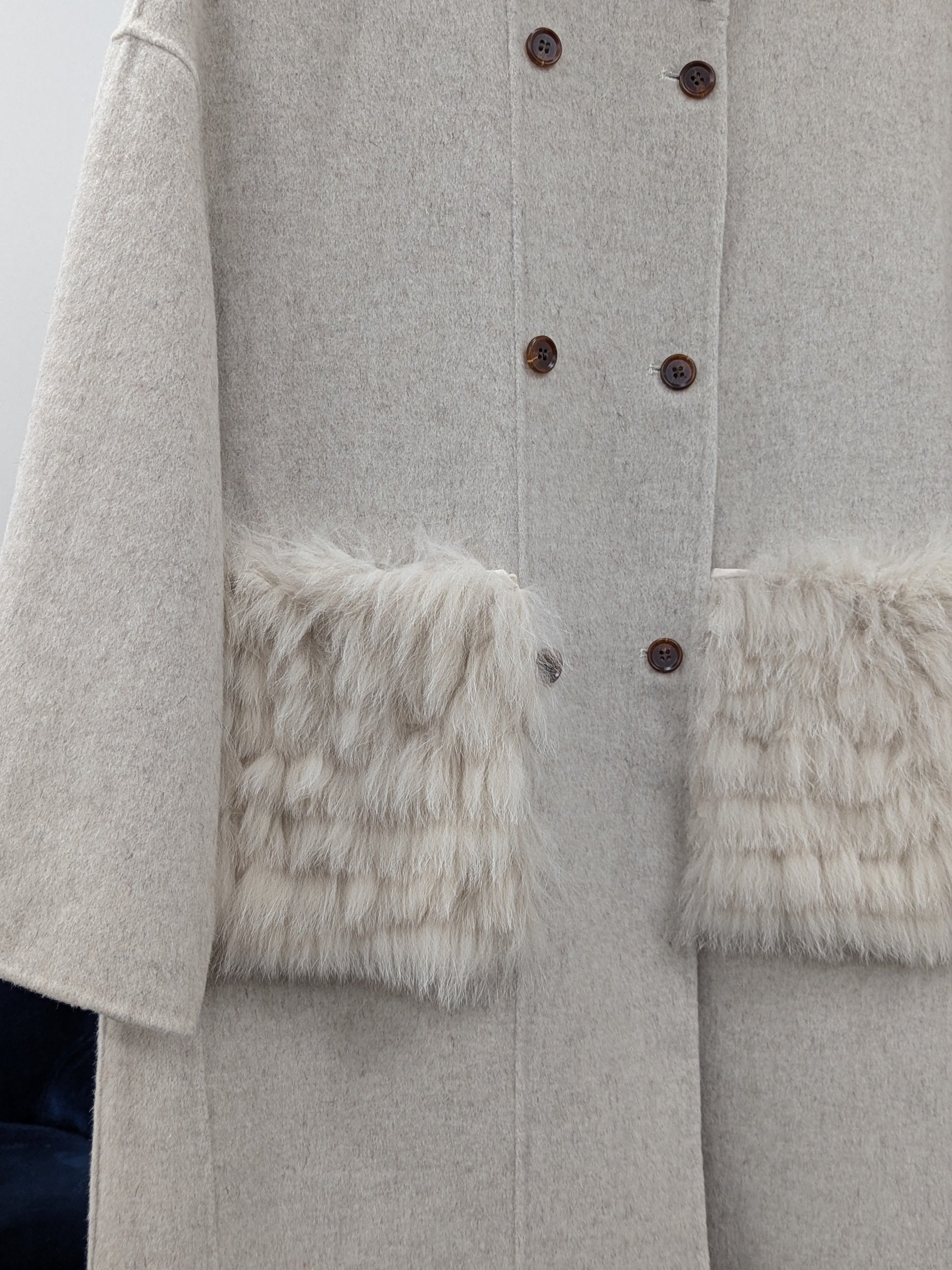 100% Wool Coat Women Warehouse Try-On Welcome 241