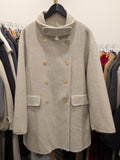 058 70% Wool Coat Beige, Light camel
