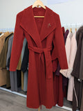185 70% Wool Coat Red