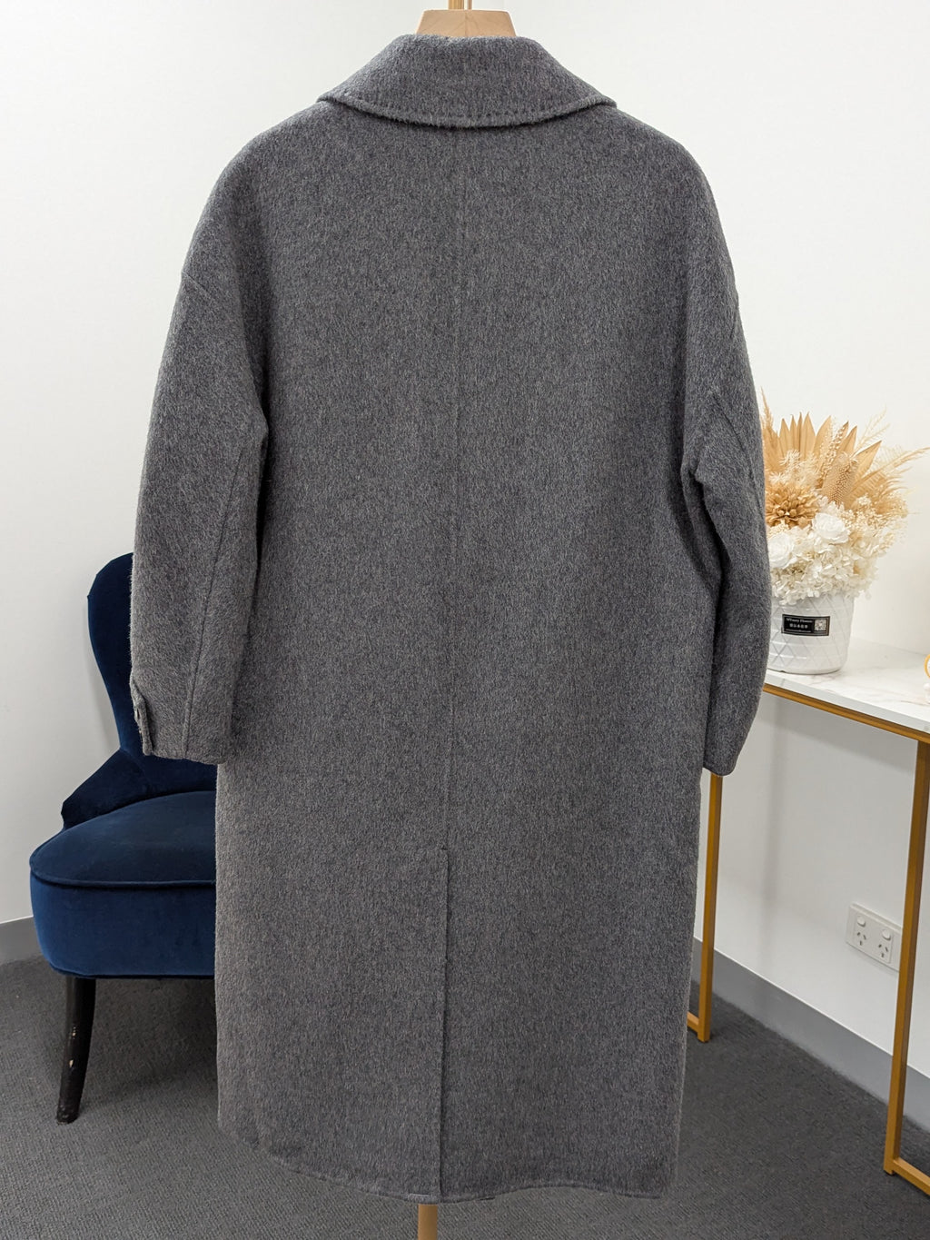 009 100% Wool Grey