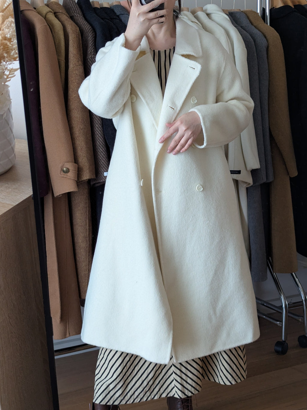 Brand New Pure Wool Coat FREE SHIPPING High Quality Wool 059 Size 10-12