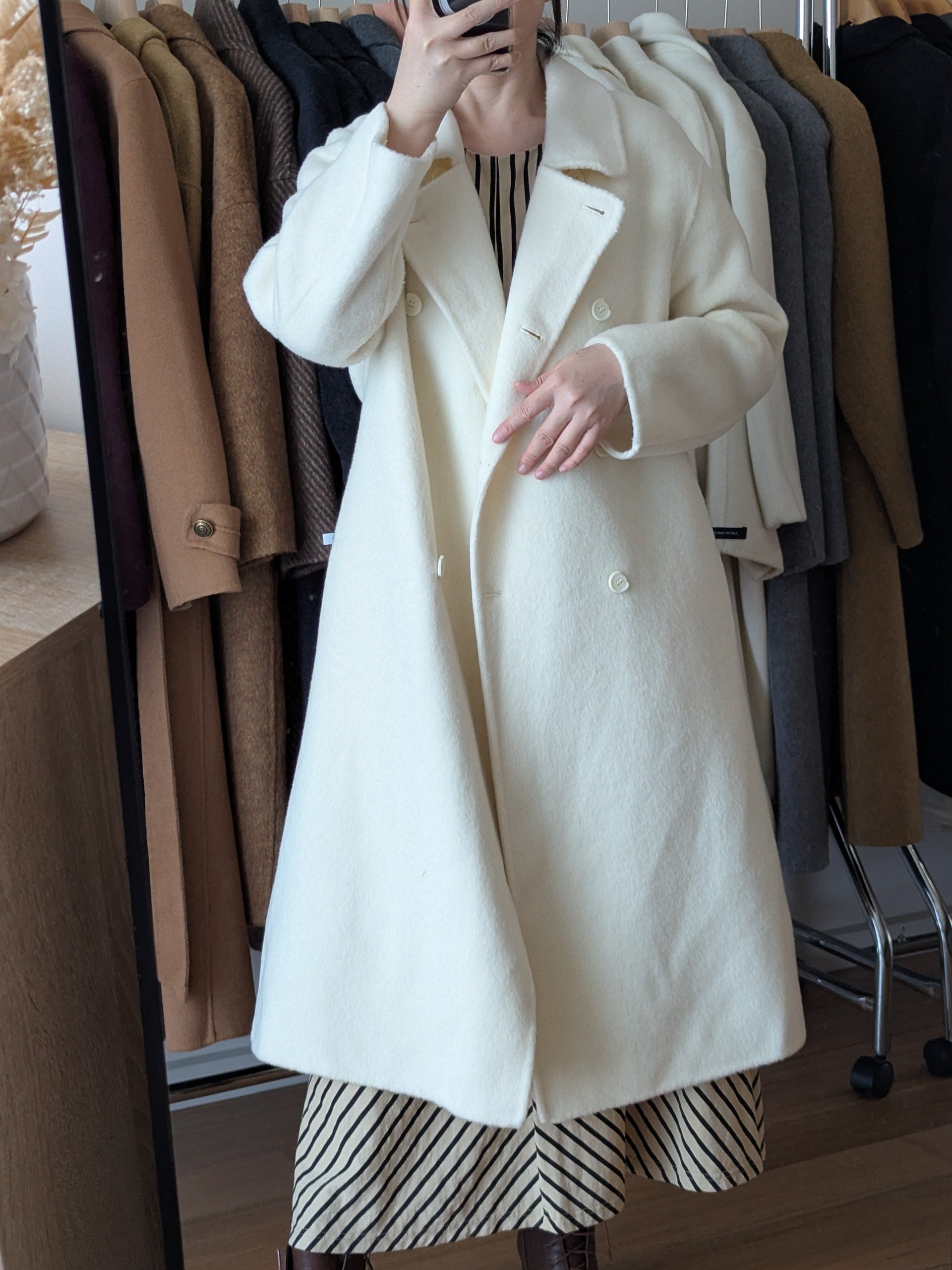 Brand New Pure Wool Coat FREE SHIPPING High Quality Wool 059 Size 10-12