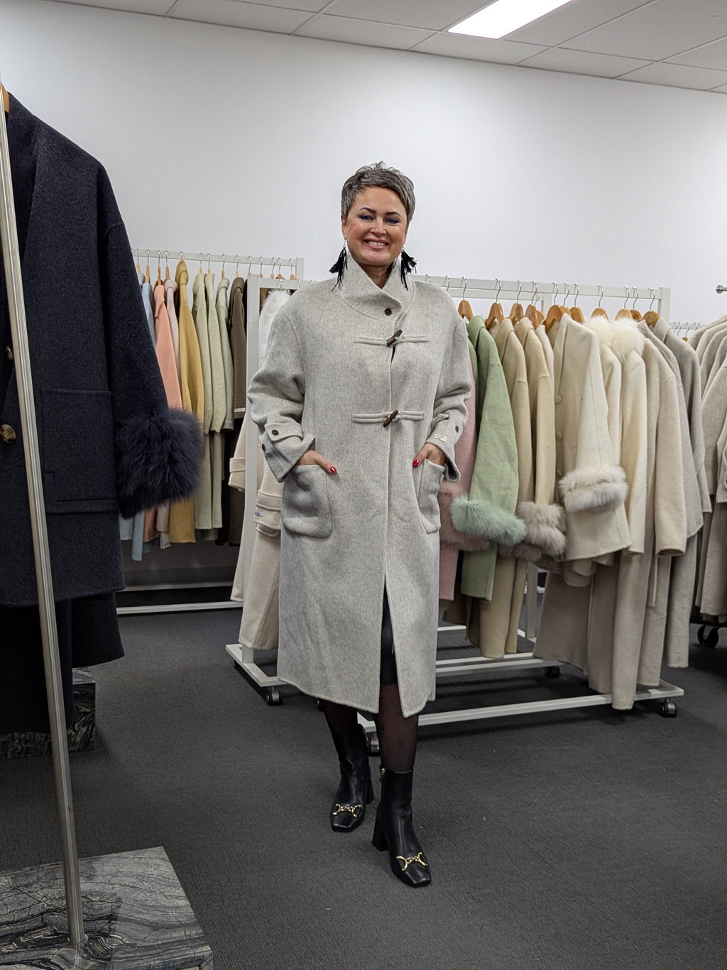 70% Wool Coat Women Warehouse 254