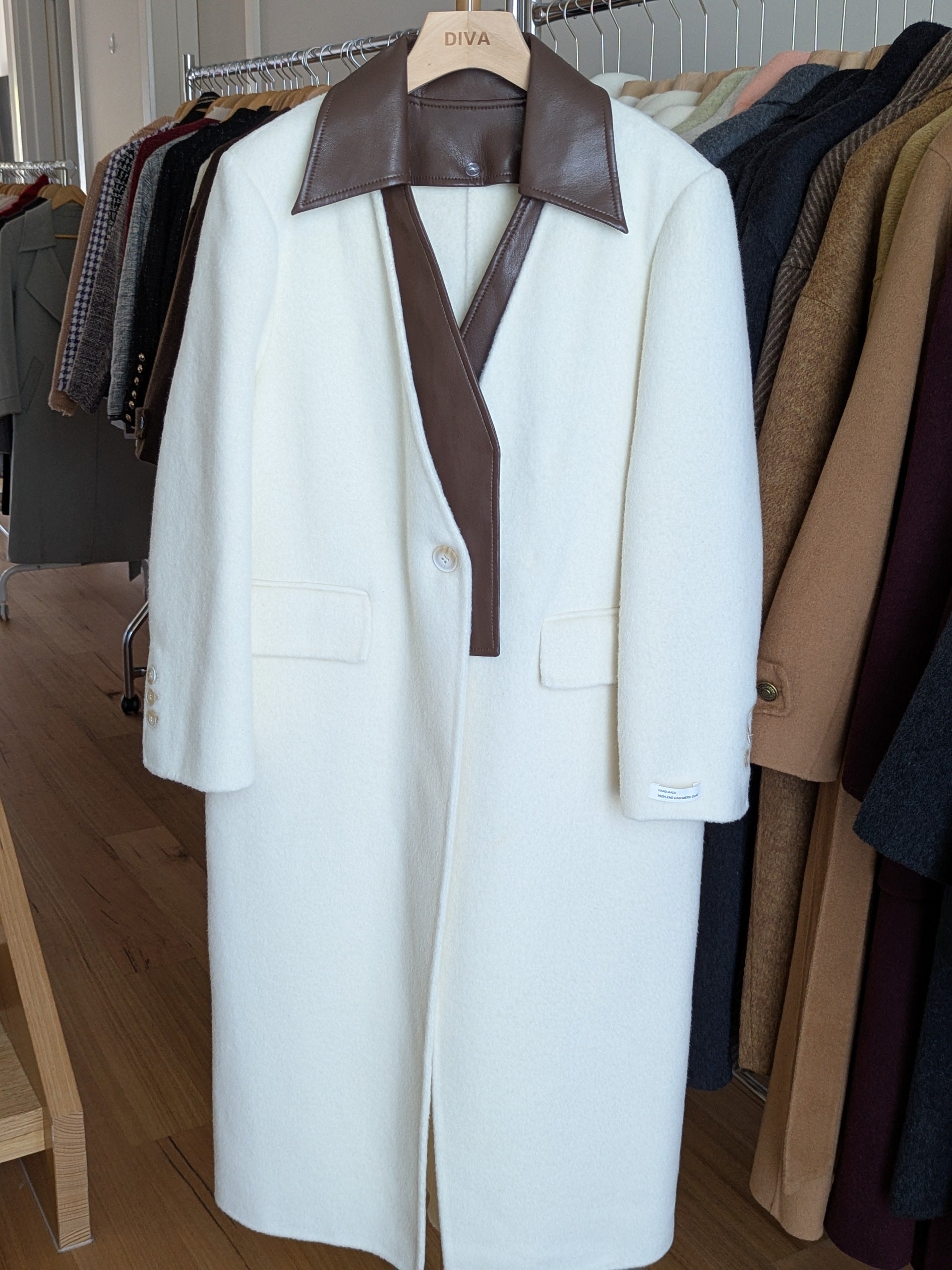 Brand New Pure Wool Coat FREE SHIPPING High Quality Wool 056 Size 10-12