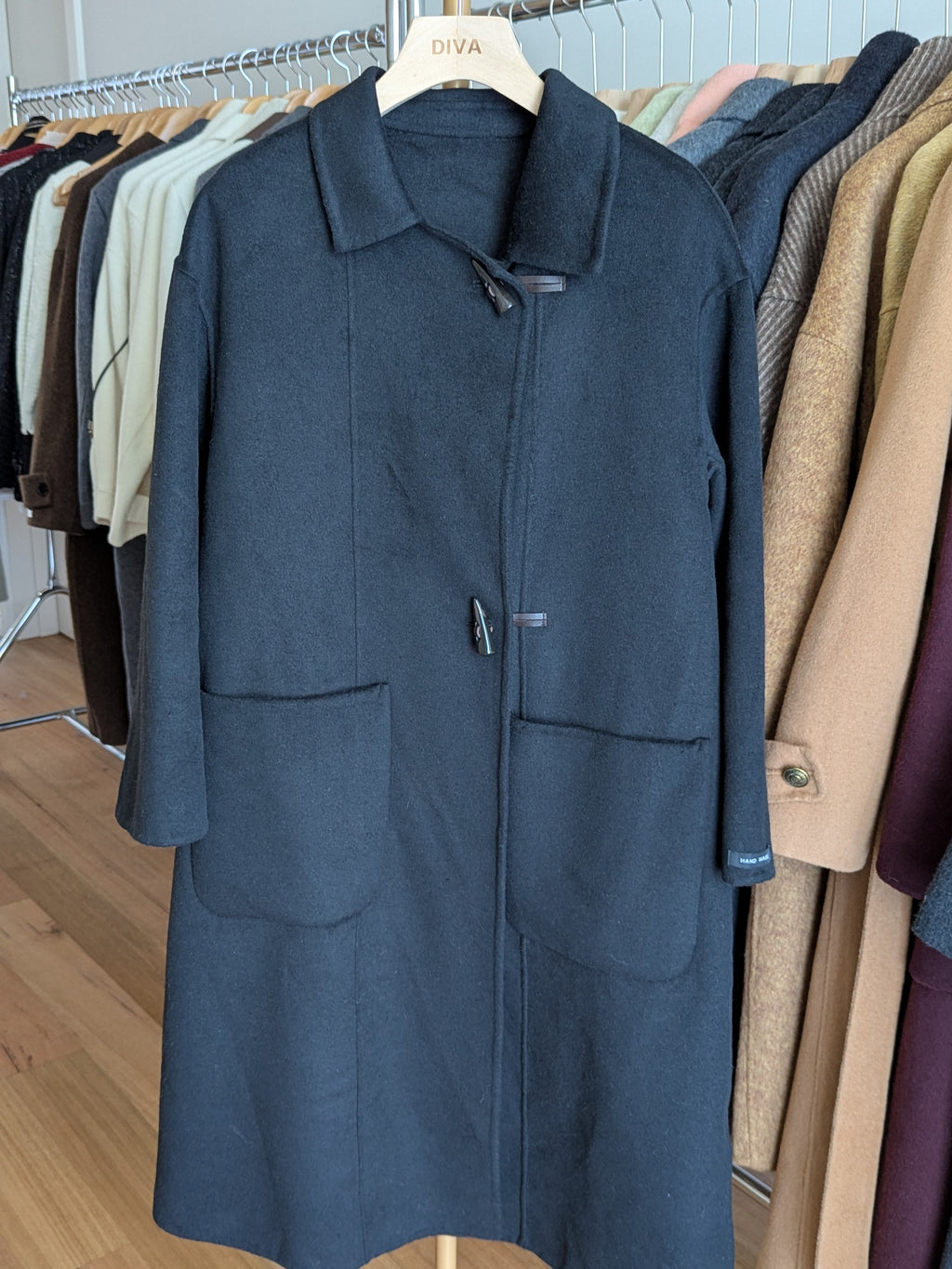 Brand New Pure Wool Coat FREE SHIPPING High Quality Wool 062 Size M 8-12