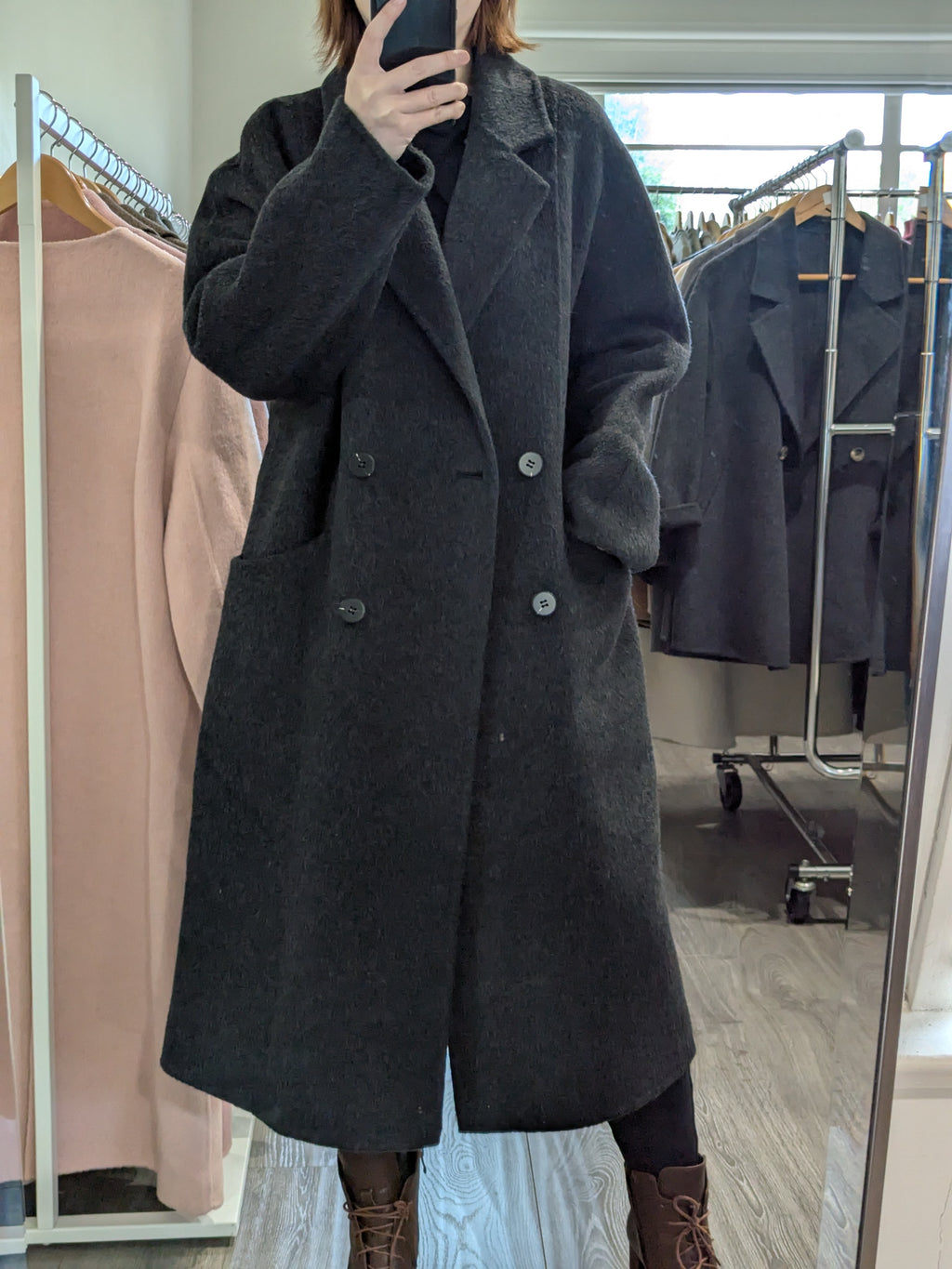 011 100% Wool Charcoal