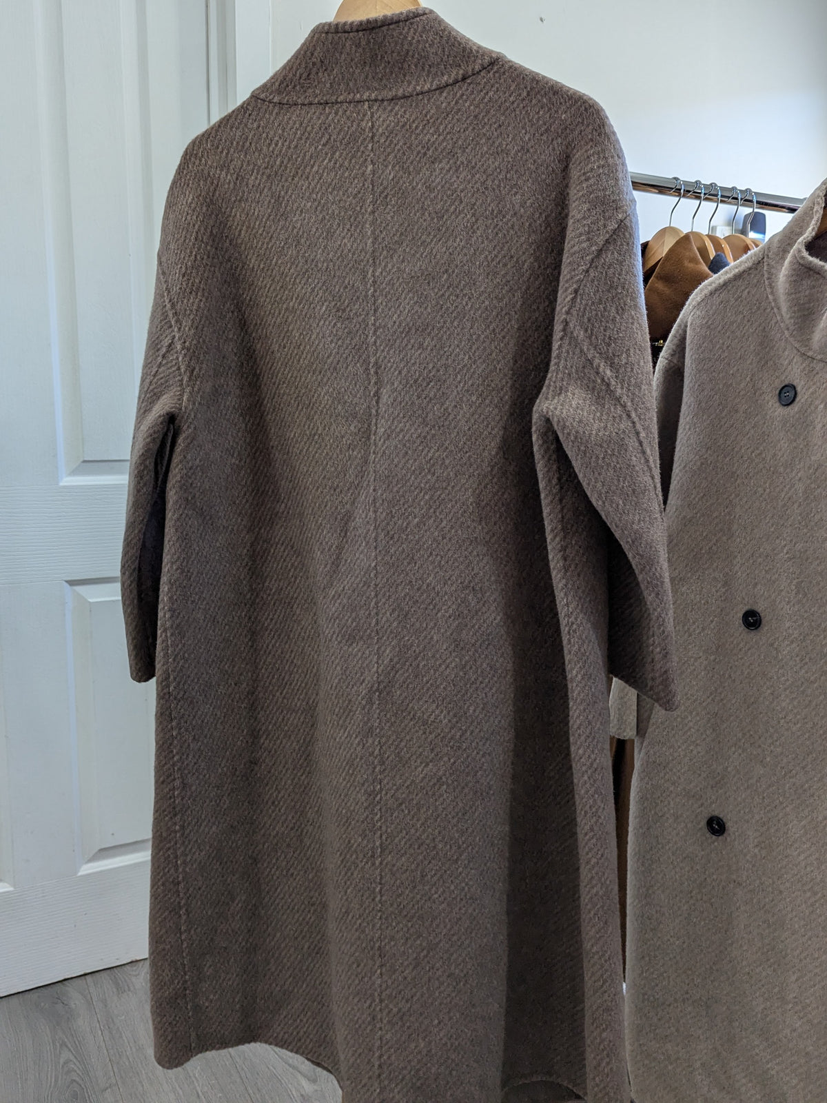 300 100% Wool Coat Brown S 10-12