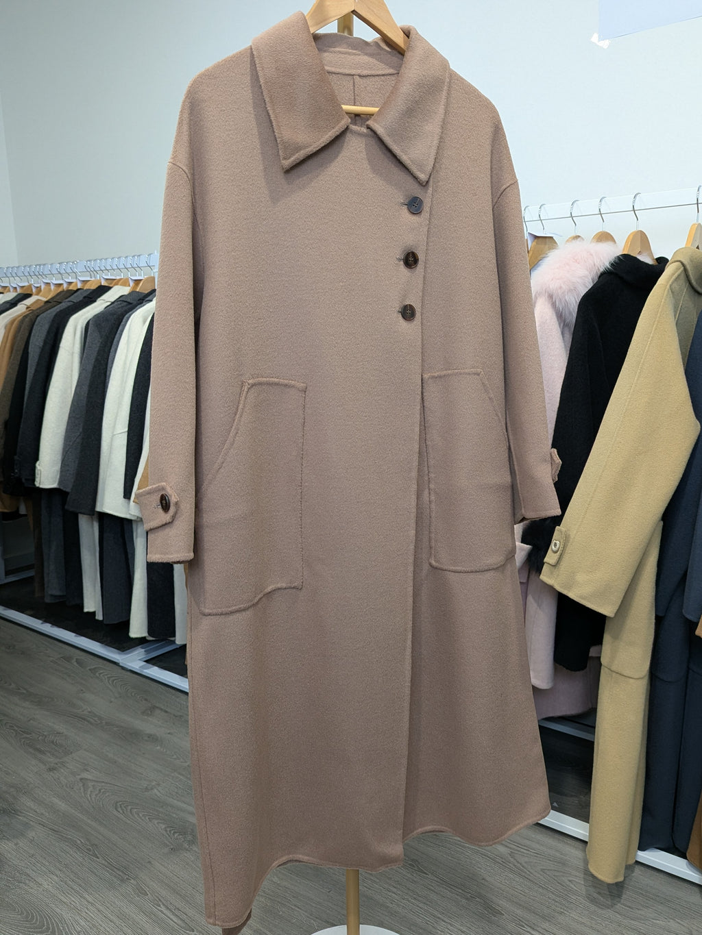 036 100% Wool Coat