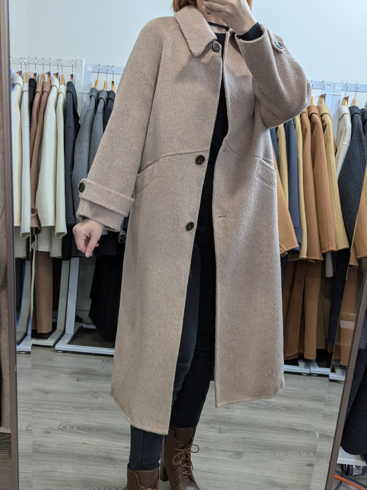 283 90% Wool Coat S 8-10