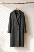 019 90% wool Rabbit Fur Yak wool Charcoal & Brown