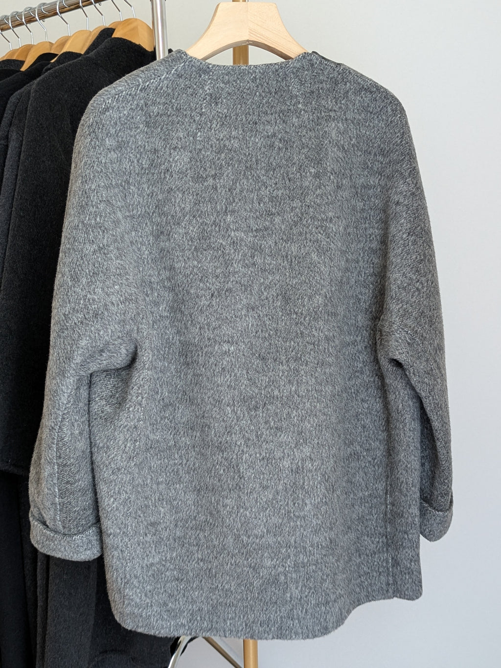 Brand New Pure Wool Coat Hand Made 172 Size S 8-12