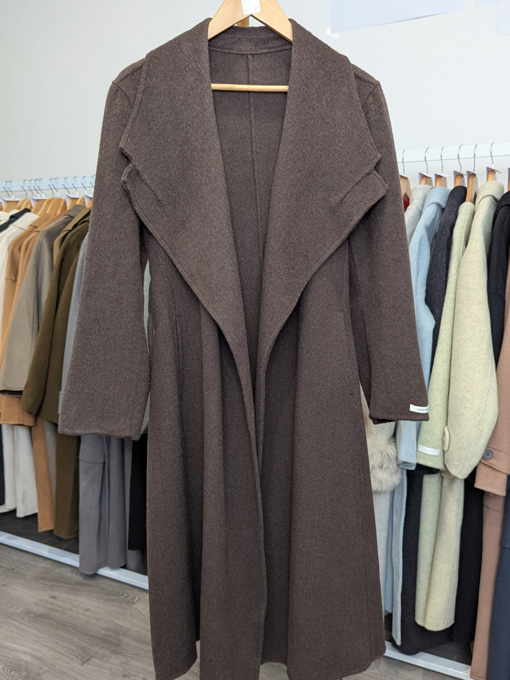 110 100% Wool Coat Brown