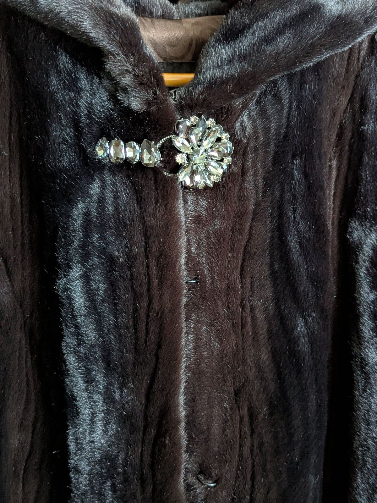 101 Faux Fur Coat Size 8-10