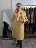 191 100% Wool Coat Yellow
