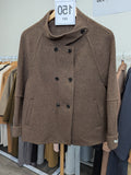 150 100% Wool Coat Brown